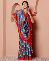 Pichwai Bamboo Tussar Silk
